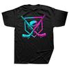 Hockey Drip Graphic Tee Unisex Pure Cotton Breathable Streetwear Short Sleeve T Shirt