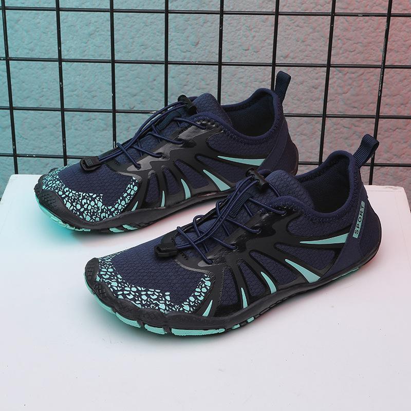 Outdoor new five-finger wading shoes couple retracement shoes water sports diving beach shoes amphibious shoes