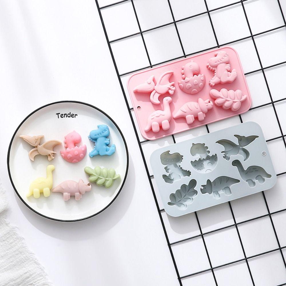 Heat-Resistant Cake Mold Food-Grade Chocolate Mould Dinosaur Silicone Mold  Pastry Making
