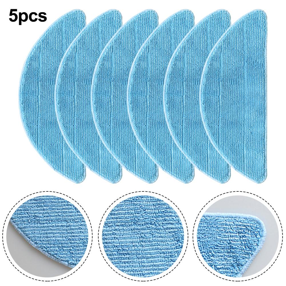 Experience Effortless Cleaning with These Washable Cleaning Cloth Pads for Kabum Smart 700500 Robot Vacuum (5 Pack)