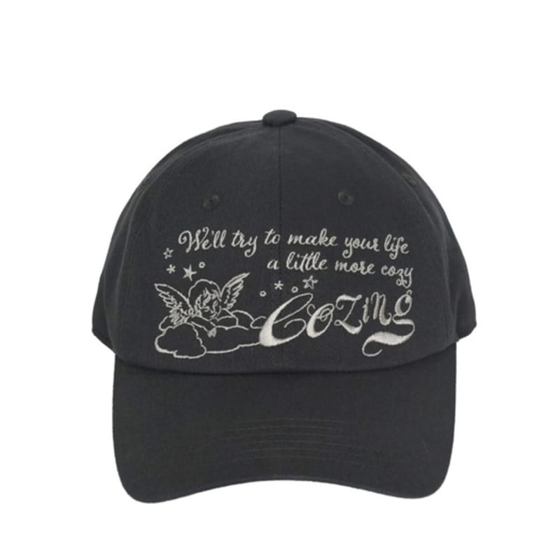Cozing Fairy Ballcap_charcoal