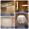 LED Makeup Light Rechargeable Magnetic Eye Protection Mirror Lamp Touch Wall Lights 30CM For Selfie Wardrobe Bathroom Lighting