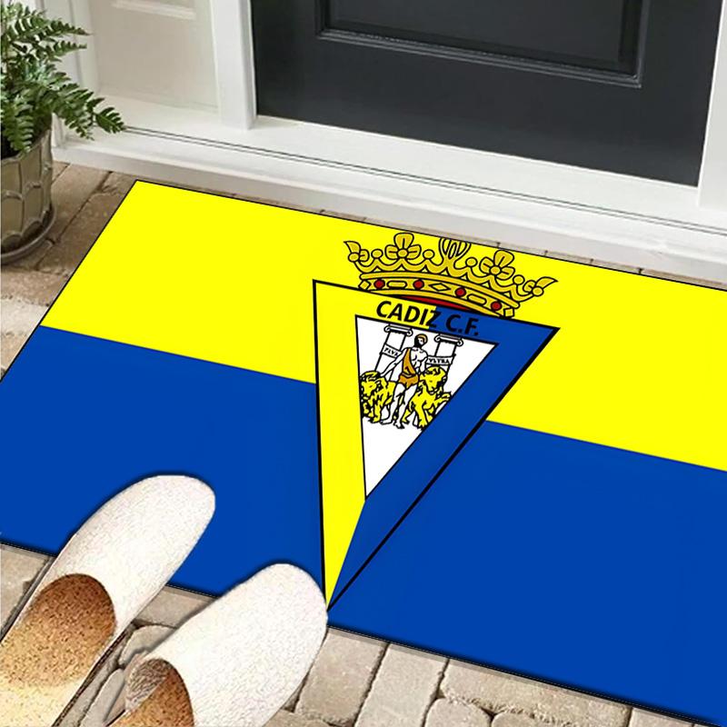 1PC rug Cadiz Cf Badge Design Carpet, Chair Rug,Area Rug for Office Bedroom living rooms bedroom, Doormat decor Christmas fan gifts