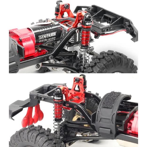 Esilun 60mm Shocks Absorber Oil Threaded Damper Threaded Shock Absorber for TRX4M 1/18 RC Crawler Car Upgrade Accessories