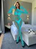 Sexy Lingerie Leopard Mesh Bodystockings Fishnet Jumpsuit Hollow See Through Tight Erotic Pajamas Elastic Night Club Underwear
