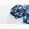 Boys and Girls Children's Clothing In Small Children Printed Fashion Splicing Casual Hooded Zipper Jacket Jacket