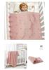 Hot-Selling Cotton Crochet Baby Swaddle & Stroller Blanket for Spring/Summer