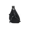 New Champion Fabric Sling Bag, Crossbody Bag Regular Unisex Smoke Gray & Black U5AACPU44