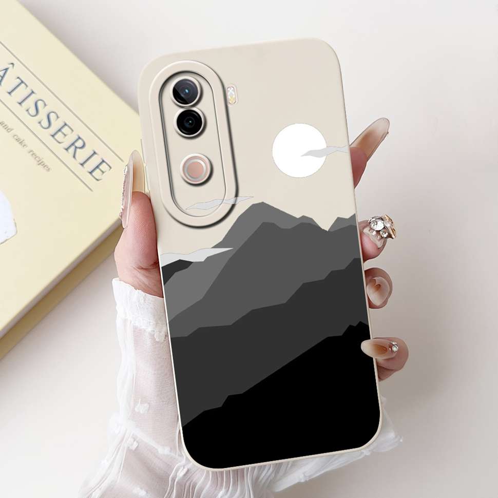 Flower Cover For Vivo V40e Case Soft Silicone Phone Back Cover Casing For Vivo V 40e V40e 4G V2403 Coque TPU Fundas