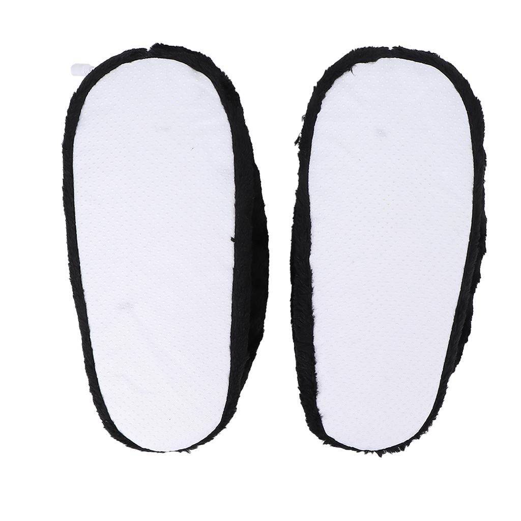 Sapatos Aquecidos USB Masculino Feminino Laváveis Exterior Pelúcia Macia Elétricos Aquecidos Chinelos para Aquecimento dos Pés Preto