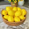 Artificial Lemon Simulation Lemon Artificial Yellow Lemon Fake Lemon, Simulation Fruit Home Decoration Artificial Decorations