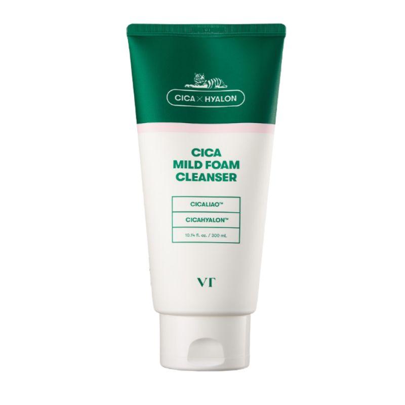 

VT Cosmetics Cica Mild Foam Cleanser Soothing Low pH Gentle Face Wash 300ml