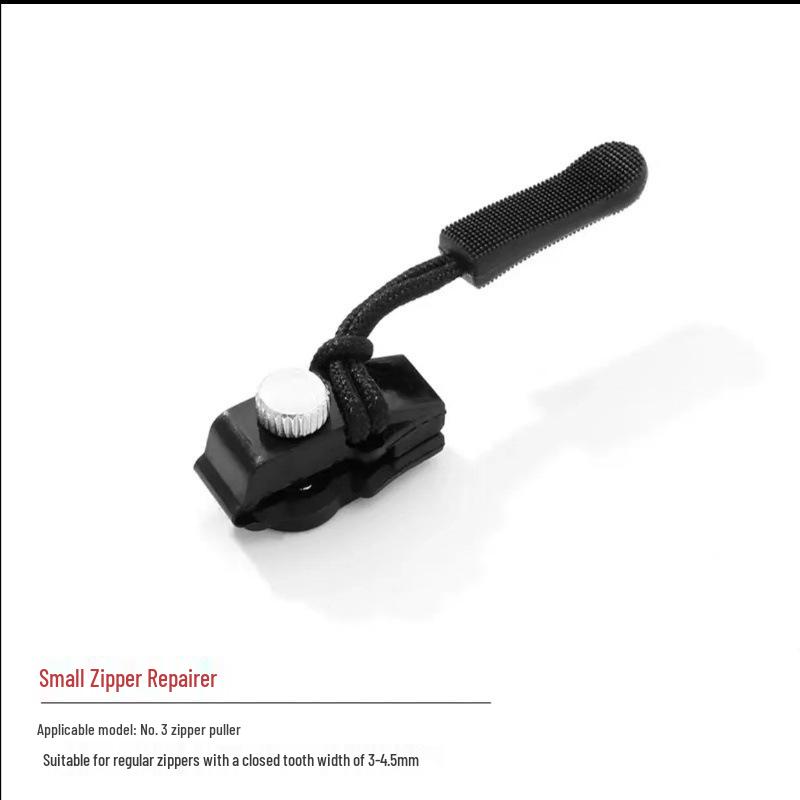 

Universal Zipper Repair Kit for Luggage, Bags, and Clothing Small чёрный