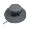 Dry Fit Polyester UV Protection Bucket Hat Beach Fishing Outdoor Traveling Hat Fisherman Hats With Strings