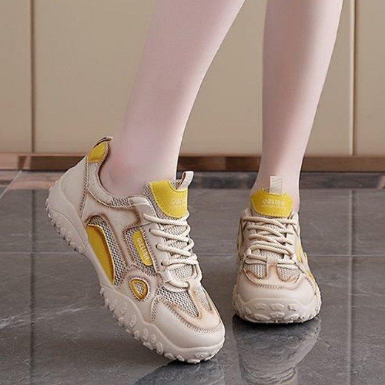 Fashion versatile German training shoes women's spring 2025 new lace-up non-slip soft sole comfortable student sports and leisure shoes