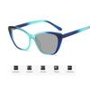 2025 New Advanced Sense of Myopia Glasses Women Men Trendy Fashion Cat Eyeglasses Frame Photochromic Full Rim Glasses 0 To 4.0