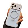 iPhone 17 Liquid Silicone Magnet Case with Stand for Apple 16 Pro Max/15 Pro