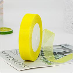 Factory 20 mm Gift Ribbons Nylon Organza Ribbons Roll for Wrapping