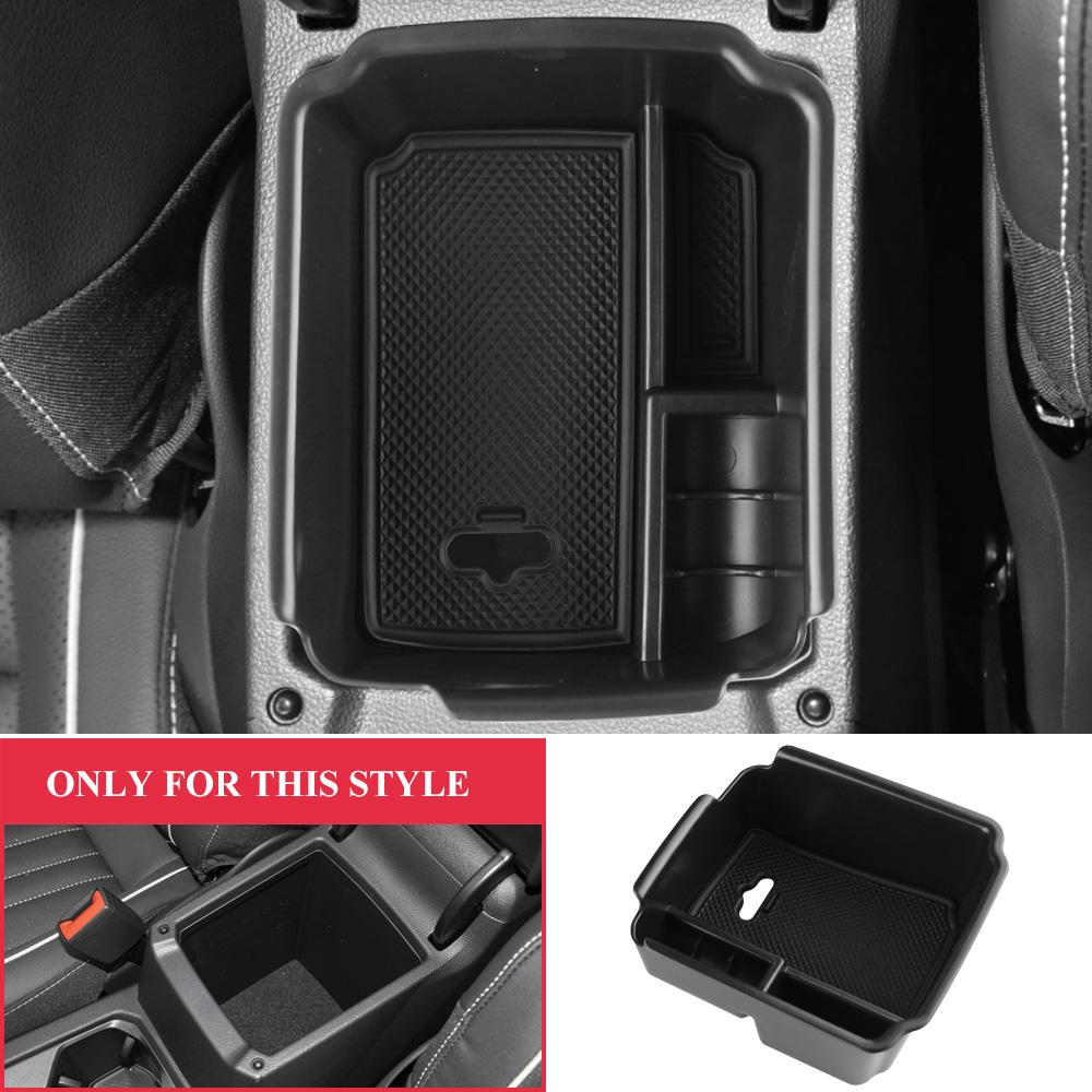 For Volkswagen VW Tiguan Mk1 Mk2 2009-2021 Central Armrest Storage Box Pallet Container Glove Organizer Tray Car Styling