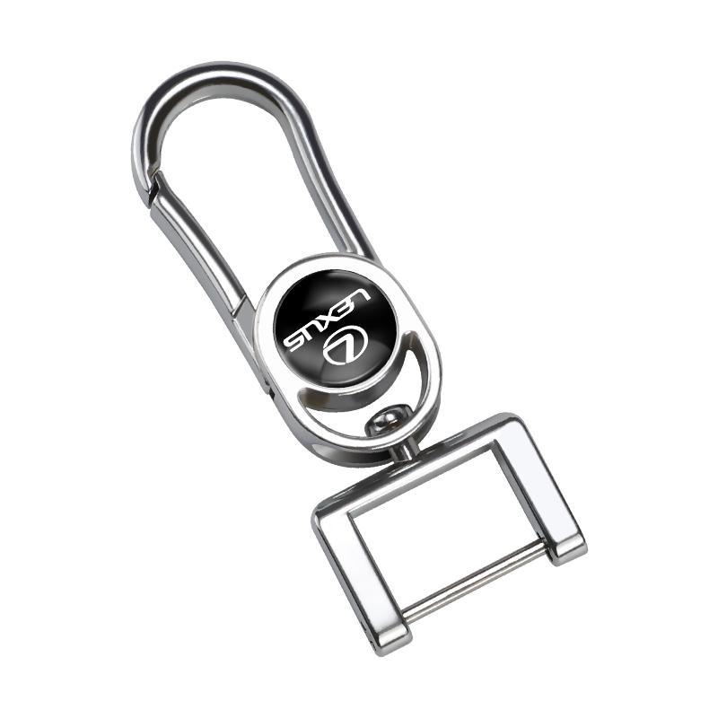 

Metal Car Keychain Key Ring Decorative Car Accessories For Lexus RX300 IS200 IS250 ES350 Ct200h UX250h NX300h RX350 ES300h LS GS