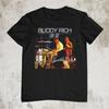 Buddy Rich Black T-shirts Cotton Unisex Tee S-234Xl Unisex T-Shirt