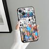 Custodia Fresca con Personaggio Anime per iPhone 18 12 13 Mini 11 15 Plus 17 16 Pro Max 17Air X XS XR 7 8 SE 14 Cover Posteriore Morbida per Telefono