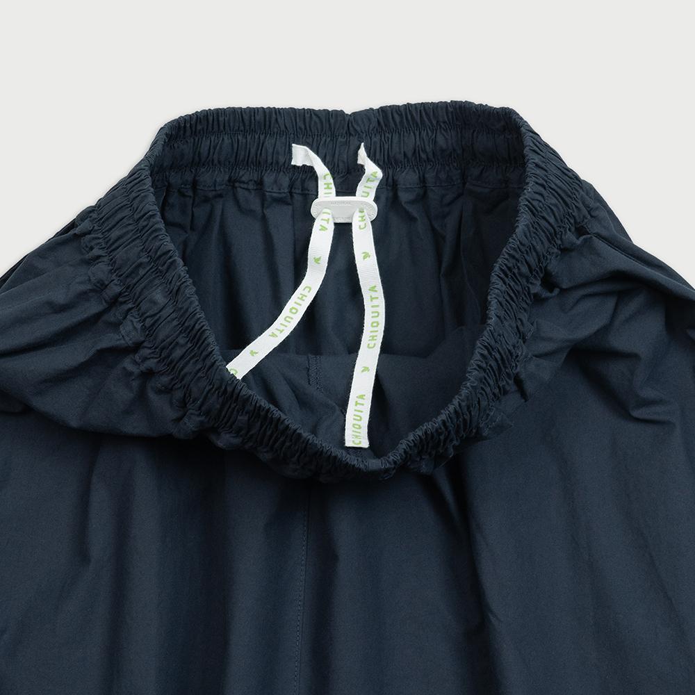 CHIQUITA All-Band A Skirt (Light Cotton) Navy 252401Snv