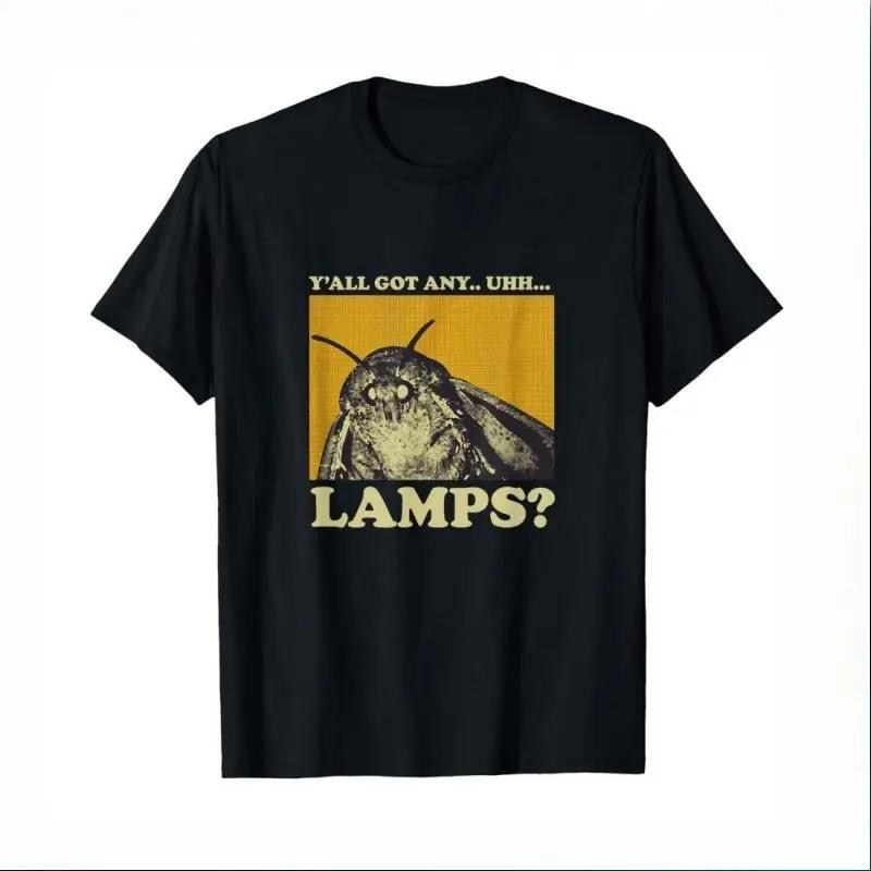 Y all Got Any Lamps Moth Insect Meme Gift T-Shirt, Meme, Funny Shirt, Dumb Shirt S разноцветный