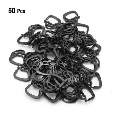 50Pcs Gardening Clip Hook, Shade Net Clamp for Vegetable Vine Plant Support, , Suitable for 3cm Size Greenhouses