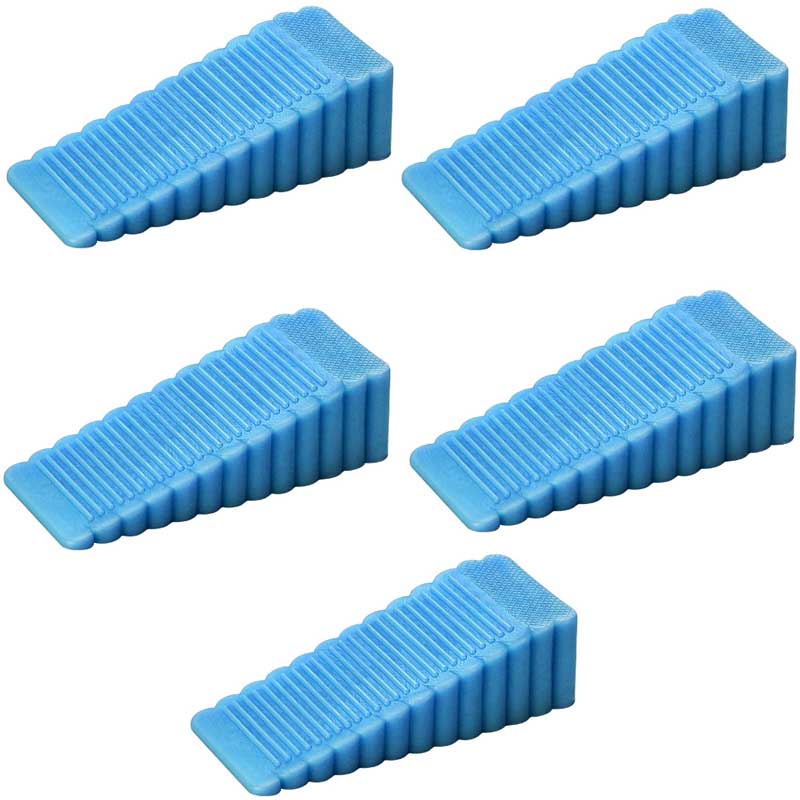 1-5pc Silicone Door Stop Wedge Safety Stoppers Reusable Shock Absorbent Home Office Anti-Folder Hand Door Stopper Anti-collision