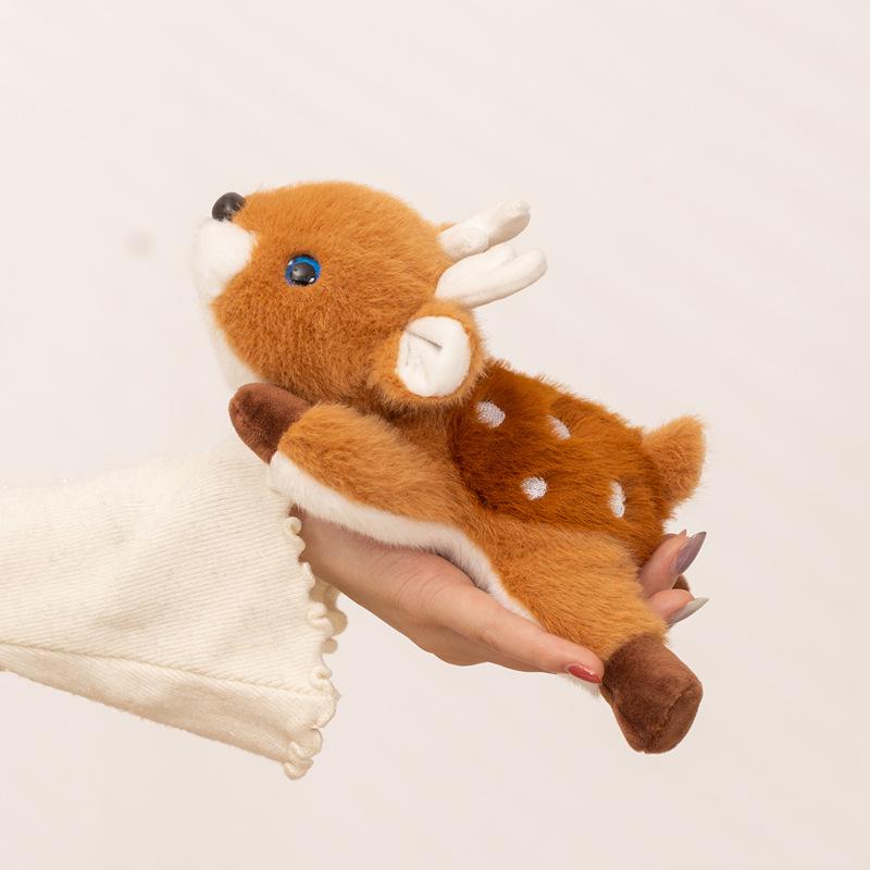 Sika Deer Plush Toy Doll Pendant - Creative Companion & Wrist Rest