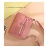 Women Multi Pocket Large Capacity Nylon Crossbody Bag with Adjustable Strap for Daily Commute