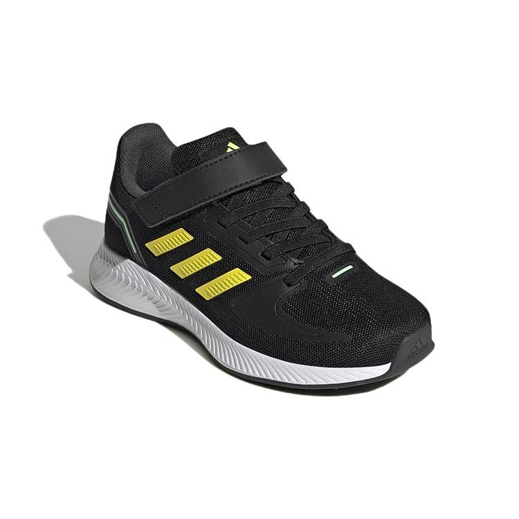 (PS) adidas Runfalcon 2.0 'Black Beam Yellow' Kids' HR1394