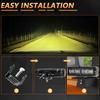 2pcs LED Work Light 6000K 6inch Car Work Light Driving Lights IP68 Waterproof Spot Lights for