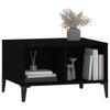  Coffee Table, Black, 60x50x36.5 Cm, Wood-based Material