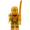 Ninja Warrior Superhero Doll With Weapon Single Building Block Assembly Toy
