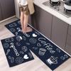 Alfombra de cocina de estilo nórdico Simple y moderno, alfombra para el hogar, decoración moderna para el hogar