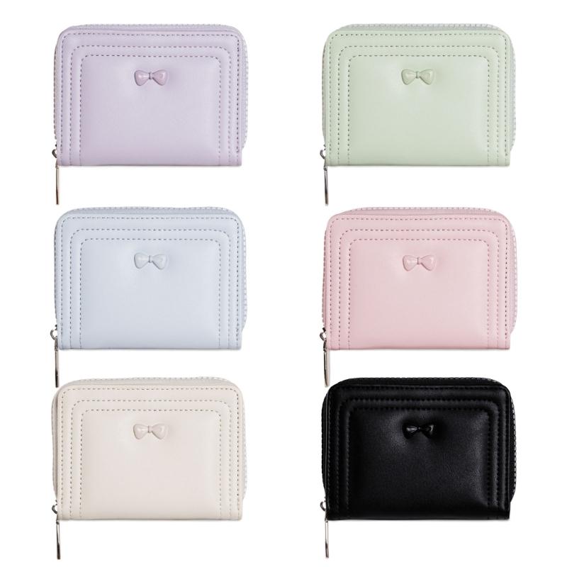Women Small Compact Wallets Pu Leather Clutch Purses Card Holder Ladies Purse Money Bag,Clutch Purse Bifold Purses