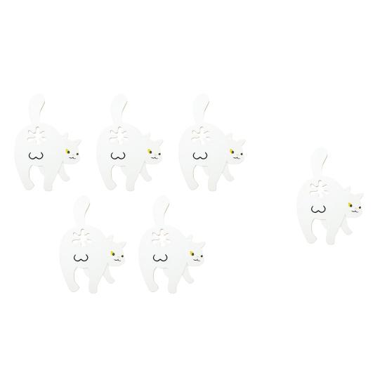 Clip Bag Sealer Fun Cat Butt Bread Tie Seal Clamp Plastic Food Bag Clip Multifunctional Universal Bag Clip for Snacks