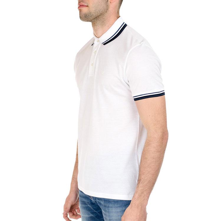 EMPORIO ARMANI Polo Shirt Men's White 3K1FL8-1JTKZ-0100