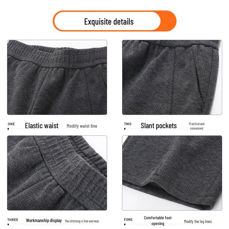 Qianlian Damen Casual Gerade Hosen