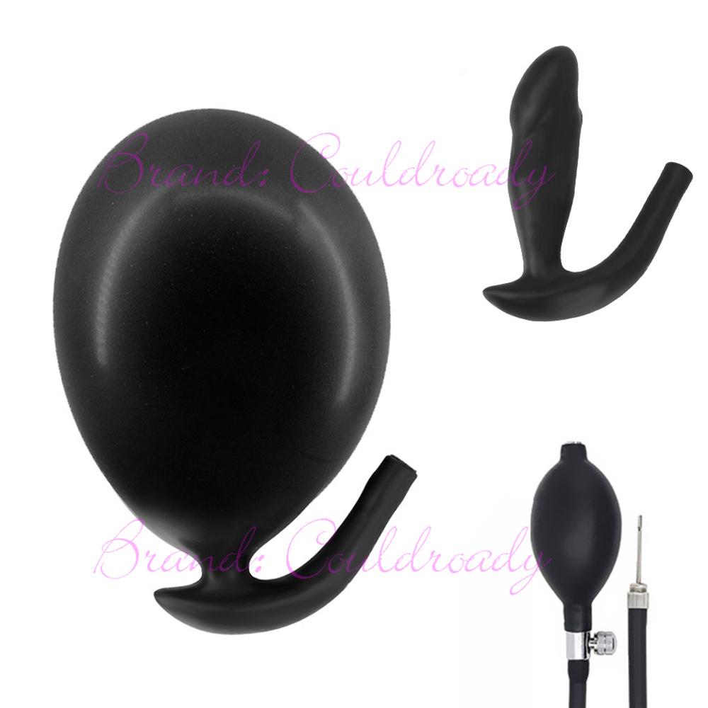Inflatable Anal Plugs Anus Expander Butt Plug Dilator G Spot Stimulator Prostate Massager Sex Toys for Men Women