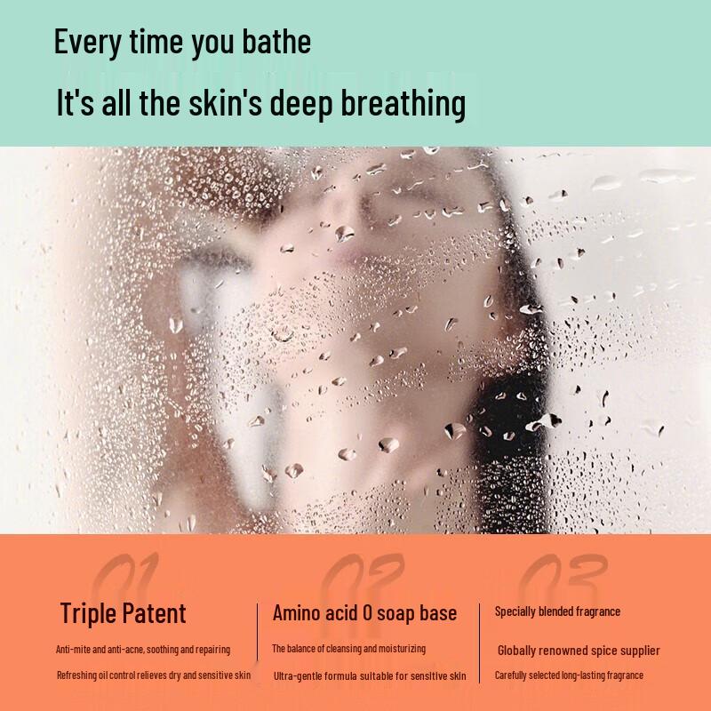 Baitei Sea Salt Purifying & Acne Reducing Shower Gel