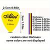 8pcs/set Colorful Adhesive Guitar Pick Holders Set 2 Holders 6 Picks Easy Placement Guitar Accessories for Acoustic Ukulele JXB