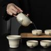 Handun Ru Kiln Landscape Ceramic Tea Set