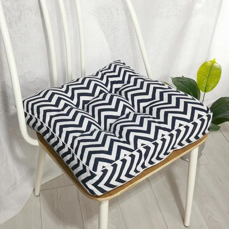 1pc Thickened Square Cushion,Tufted Thick Floor Cushion for Living Room Tatami, Meditation Mat,Chair/Stool Pad,Decorative Pillow 40x40x10cm