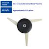 Applicable To Steele Small Blade Lawn Head 20-3 Plastic Lawn Head Three Blades 20-3 Steele Lawn Mowing Head