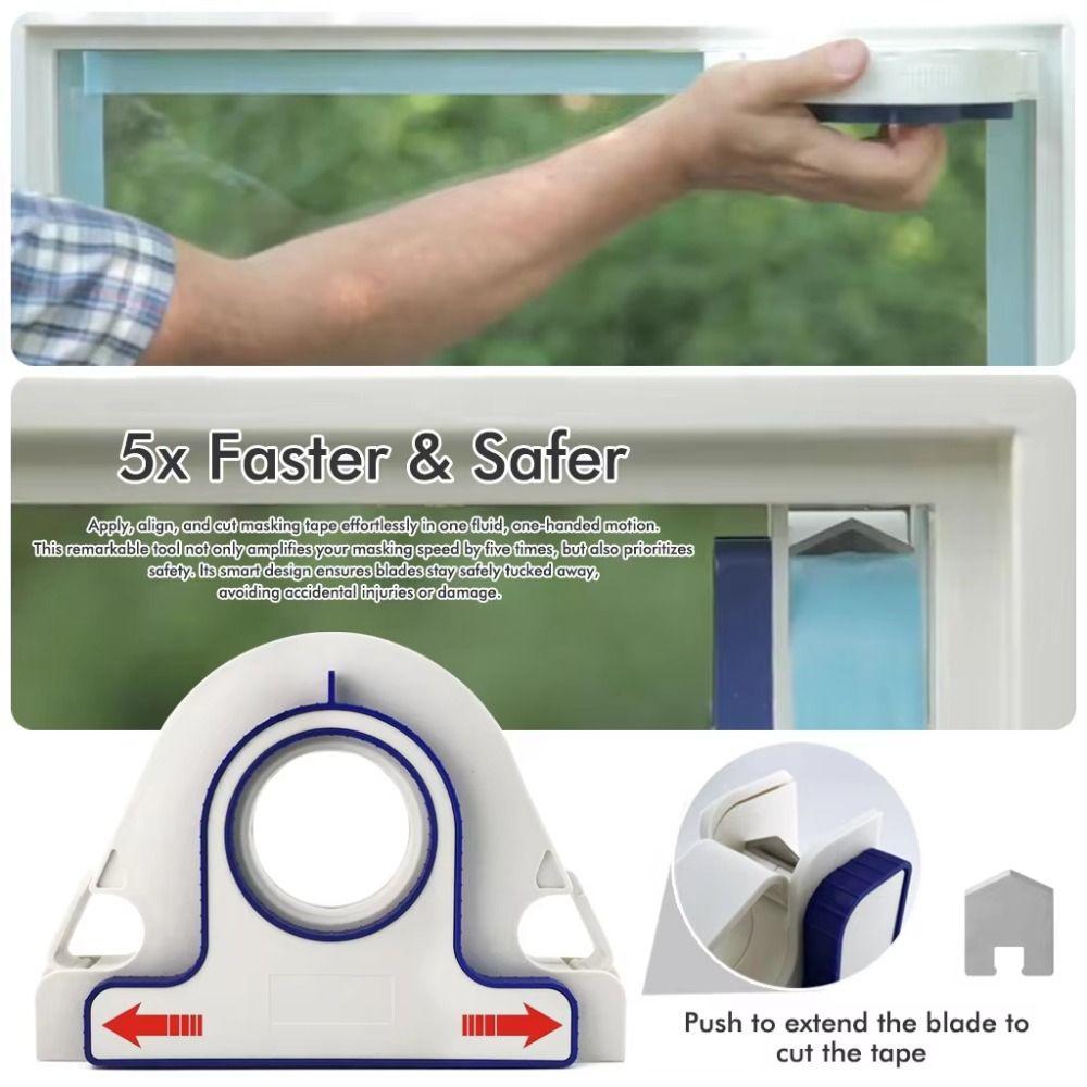 Beautify Cracks Easy Seam Tape Machine Wall Floor Painting Tape Dispenser