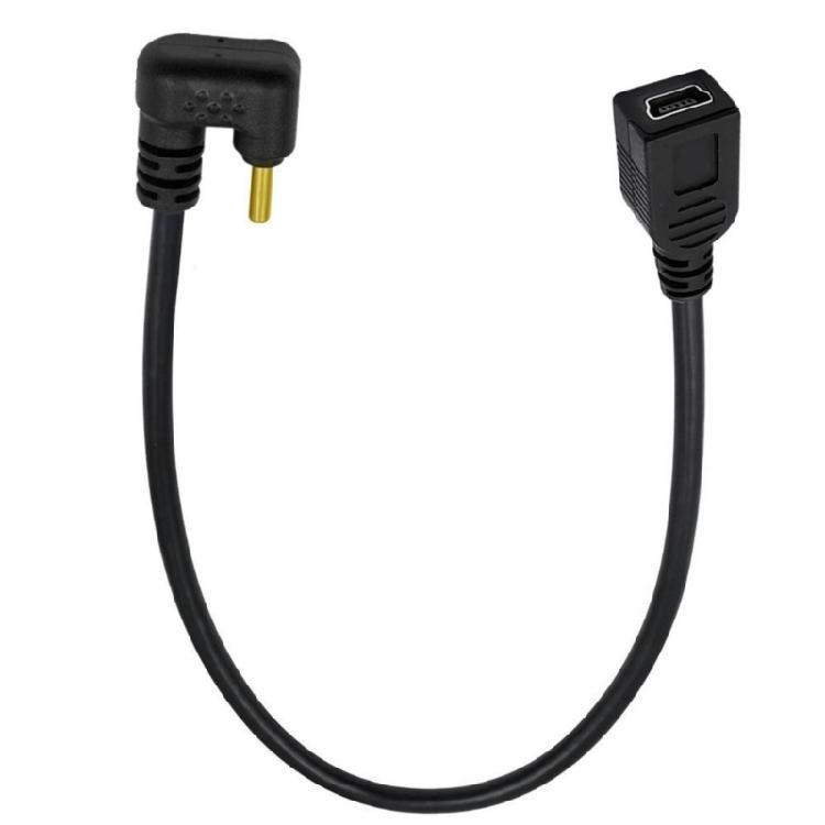 

USB C to Mini 5Pin USB Converters Cable 90 Degree Angle for Convenient Charging of Laptops Devices