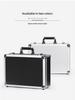 Portable Aluminum Alloy Toolbox for Electricians and Equipment Storage